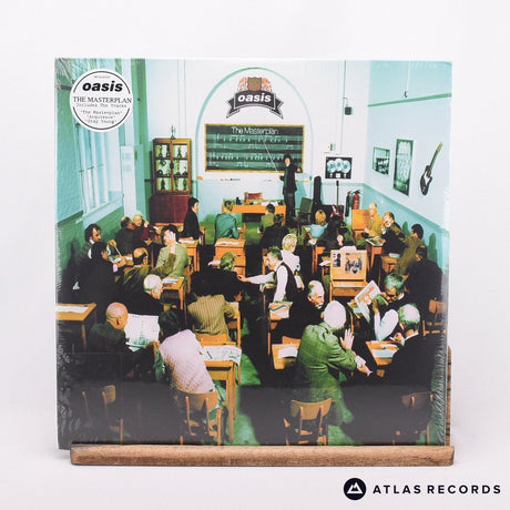 Oasis The Masterplan 2 x LP Vinyl Record - Front Cover & Record