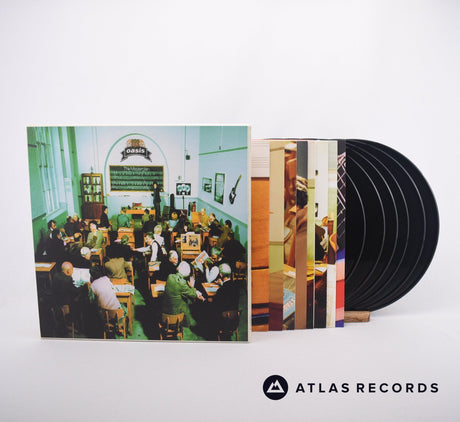 Oasis The Masterplan 7 x 10" Vinyl Record - Front Cover & Record