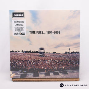 Oasis Time Flies... 1994-2009 4 x LP Vinyl Record - Front Cover & Record