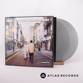 Oasis (What’s The Story) Morning Glory ? 2 x LP Vinyl Record - Front Cover & Record