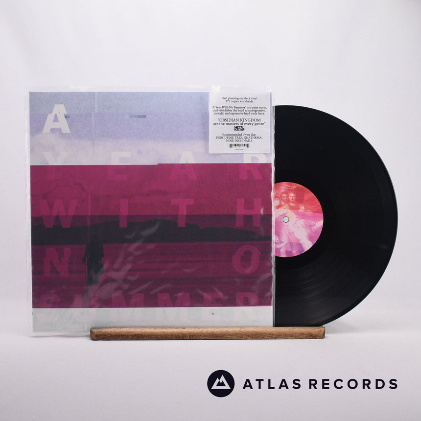 Obsidian Kingdom A Year With No Summer LP Vinyl Record - Front Cover & Record