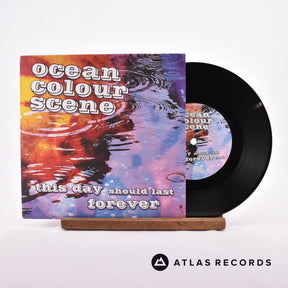 Ocean Colour Scene This Day Should Last Forever 7" Vinyl Record - Front Cover & Record