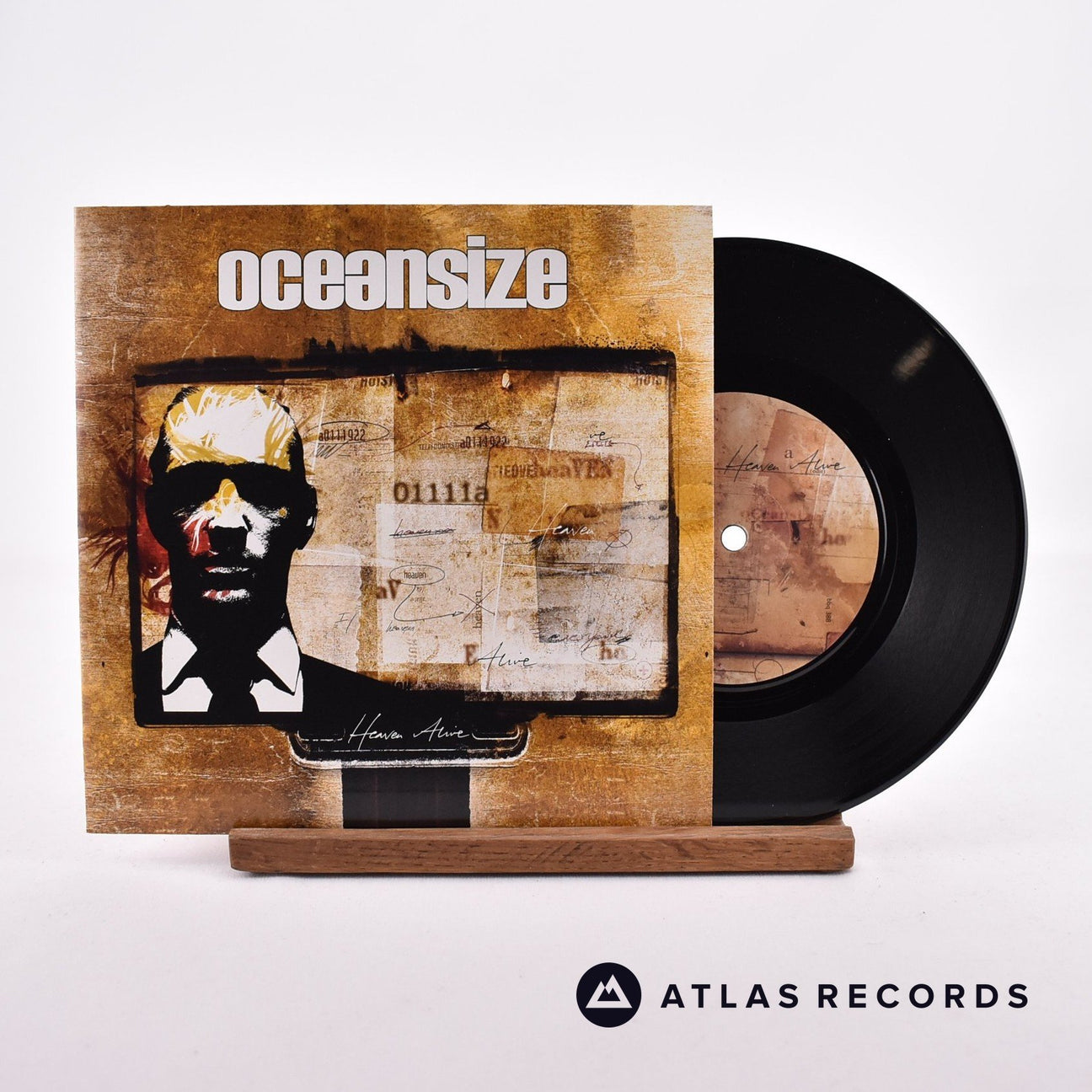 Oceansize Heaven Alive 7" Vinyl Record - Front Cover & Record