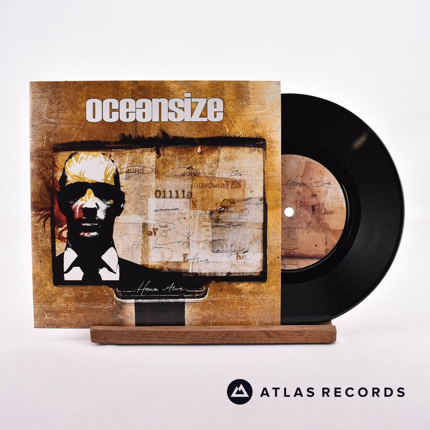Oceansize Heaven Alive 7" Vinyl Record - Front Cover & Record