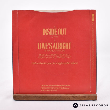 Odyssey - Inside Out - 7" Vinyl Record - EX/EX