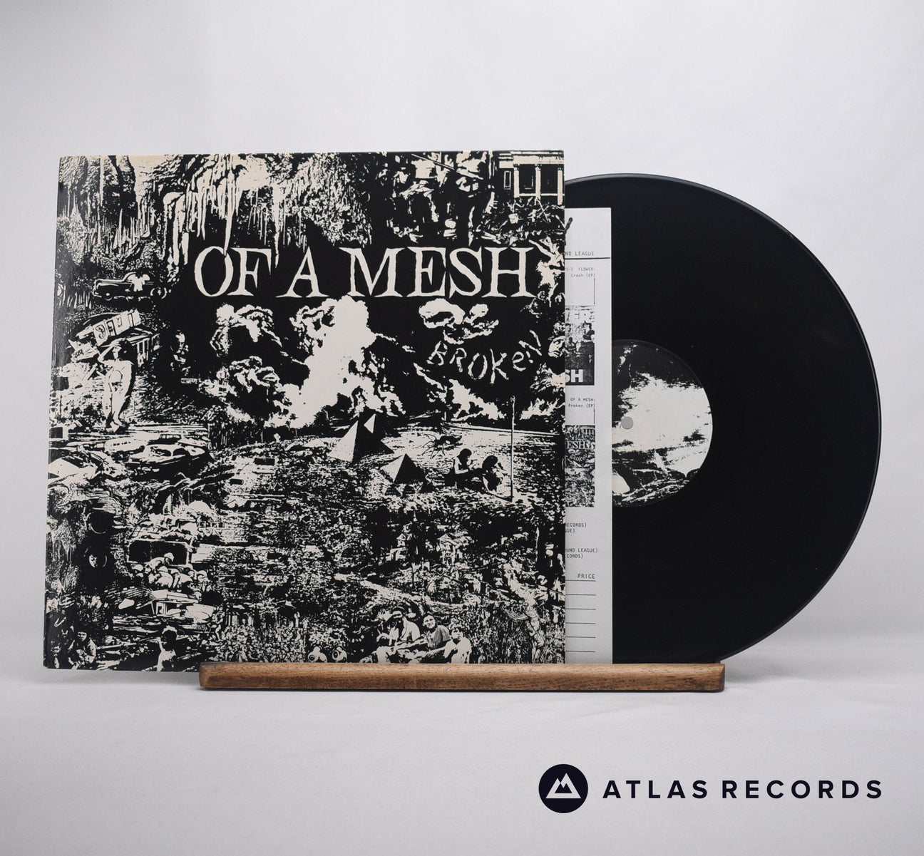 Of A Mesh Broken 12" Vinyl Record - Front Cover & Record