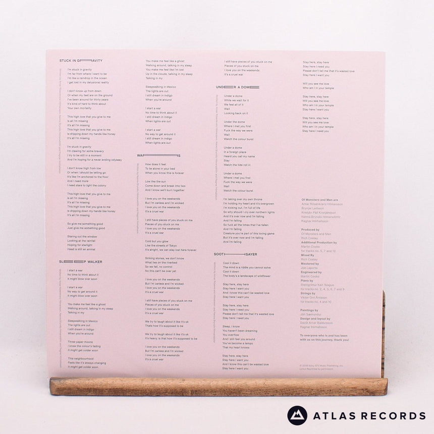 Of Monsters And Men - Fever Dream - A B LP Vinyl Record - NM/NM