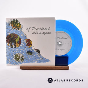 Of Montreal She's A Rejecter 7" Vinyl Record - Front Cover & Record