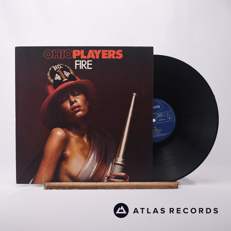 Ohio Players Fire LP Vinyl Record - Front Cover & Record