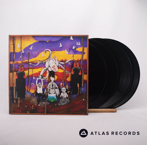 Okkervil River A Dream In The Dark: Two Decades Of Okkervil River Live 4 x 12" Vinyl Record - Front Cover & Record