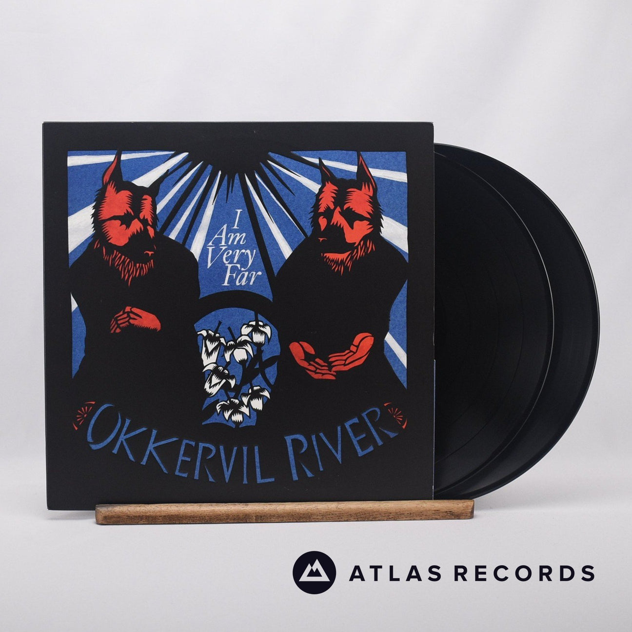 Okkervil River I Am Very Far Double LP Vinyl Record - Front Cover & Record
