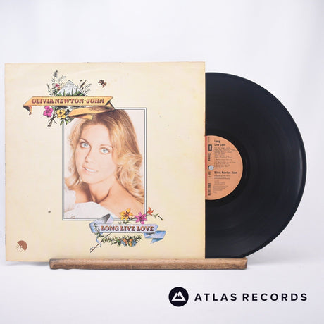 Olivia Newton-John Long Live Love LP Vinyl Record - Front Cover & Record