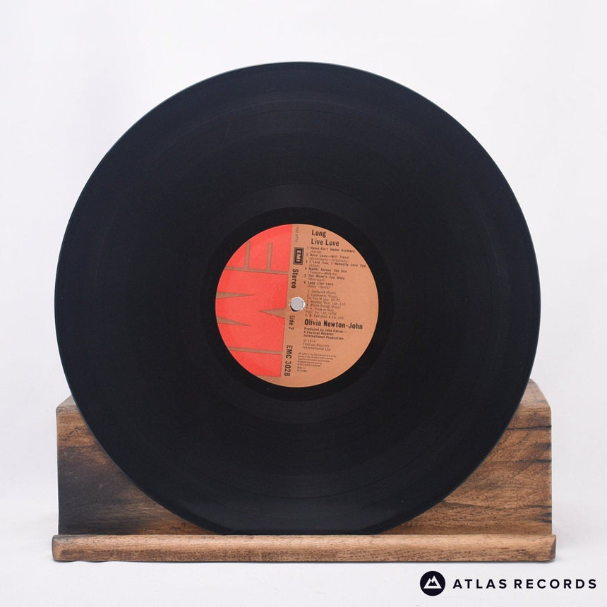 Olivia Newton-John - Long Live Love - Textured Sleeve LP Vinyl Record - VG/VG
