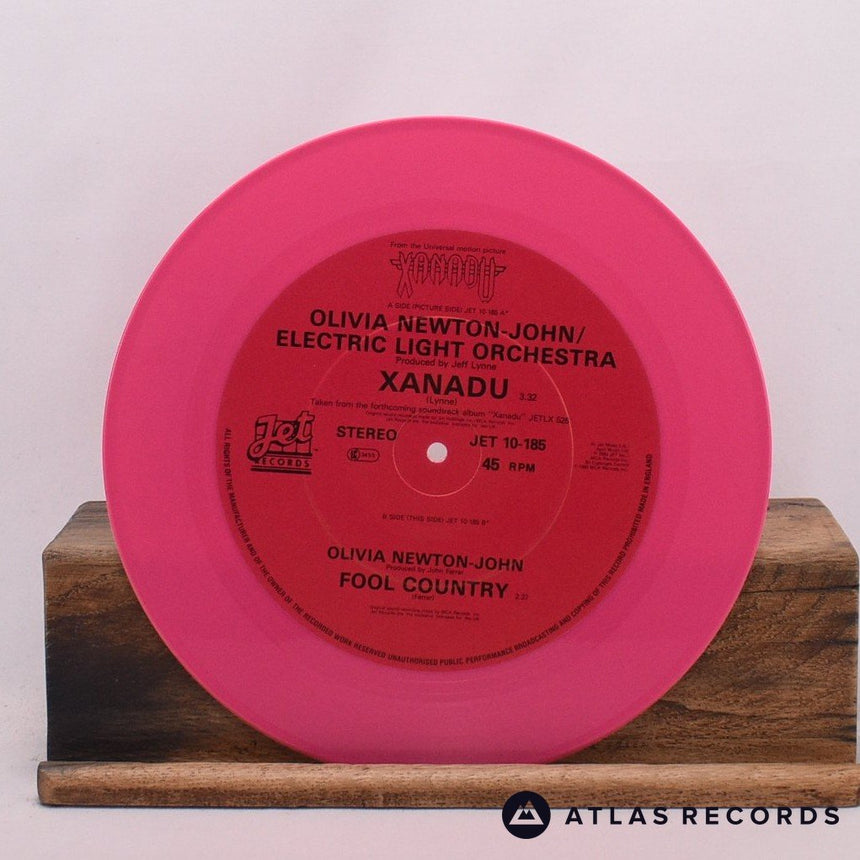 Olivia Newton-John - Xanadu - Pink Die-Cut Sleeve 10" Vinyl Record - VG+/VG+