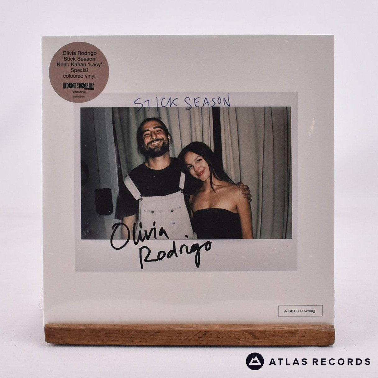 Olivia Rodrigo Stick Season 7" Vinyl Record - Front Cover & Record
