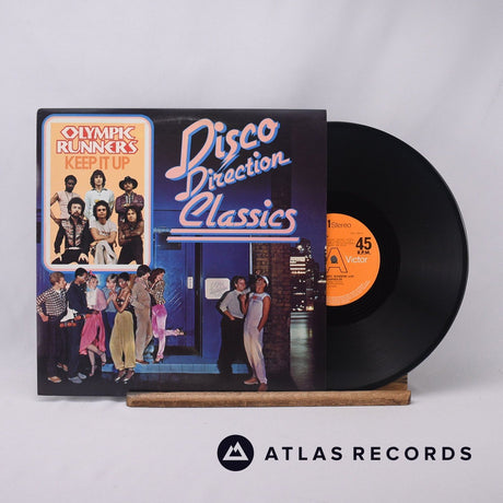 Olympic Runners Keep It Up 12" Vinyl Record - Front Cover & Record