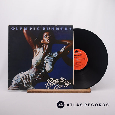 Olympic Runners Puttin' It On Ya LP Vinyl Record - Front Cover & Record