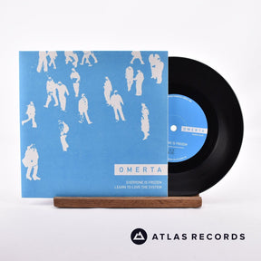 Omerta Everyone Is Frozen 7" Vinyl Record - Front Cover & Record