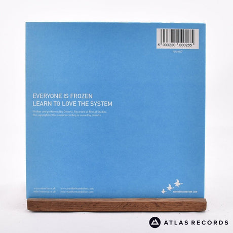 Omerta - Everyone Is Frozen - Limited Edition Numbered 7" Vinyl Record - NM/NM