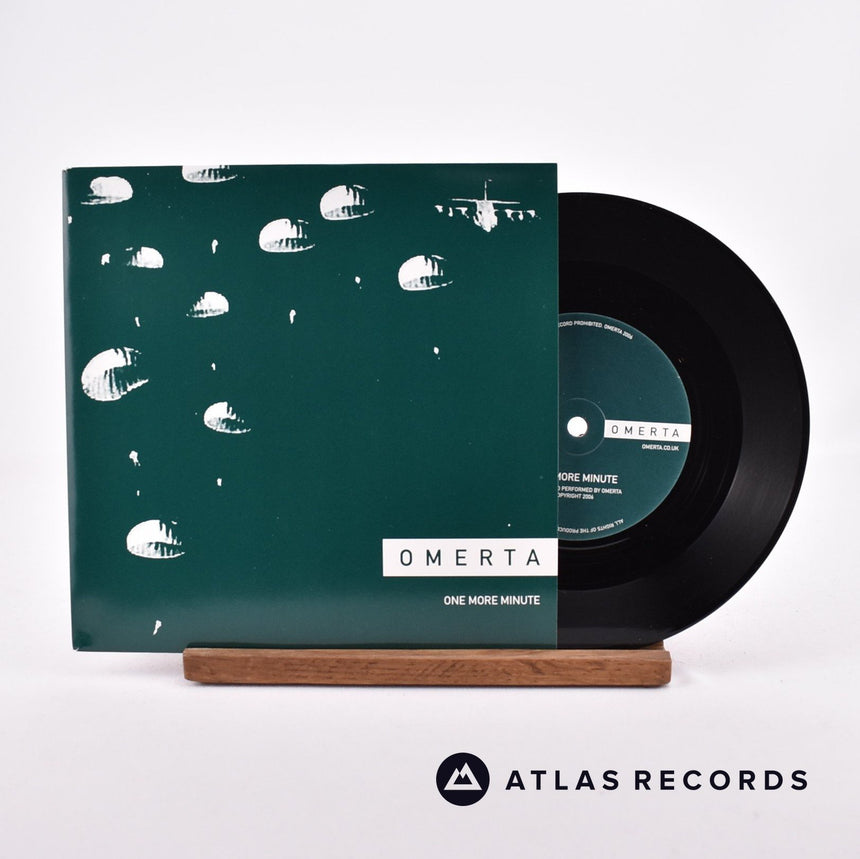 Omerta One More Minute 7" Vinyl Record - Front Cover & Record