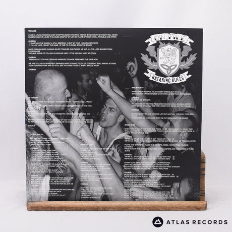 On File - Breaking Rules - Blue LP Vinyl Record - NM/NM