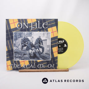 On File The Real Mc Oi! LP Vinyl Record - Front Cover & Record