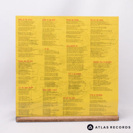 On File - The Real Mc Oi! - Yellow Lyric Sheet LP Vinyl Record - NM/NM
