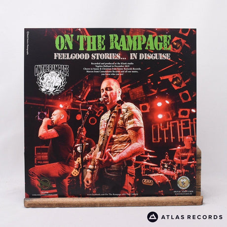On The Rampage - Feelgood Stories... In Disguise - Red LP Vinyl Record - NM/NM