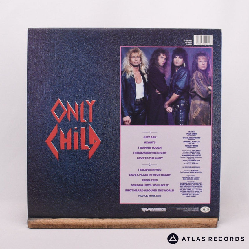 Only Child - Only Child - LP Vinyl Record - EX/EX