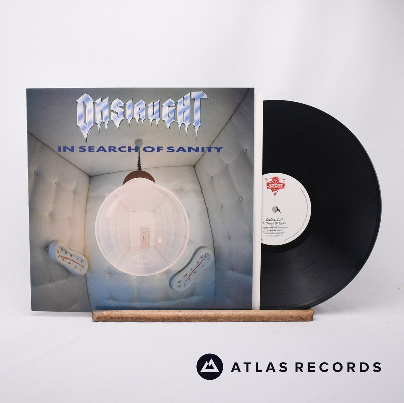 Onslaught In Search Of Sanity LP Vinyl Record - Front Cover & Record