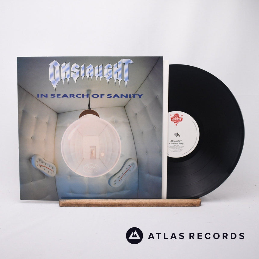 Onslaught In Search Of Sanity LP Vinyl Record - Front Cover & Record