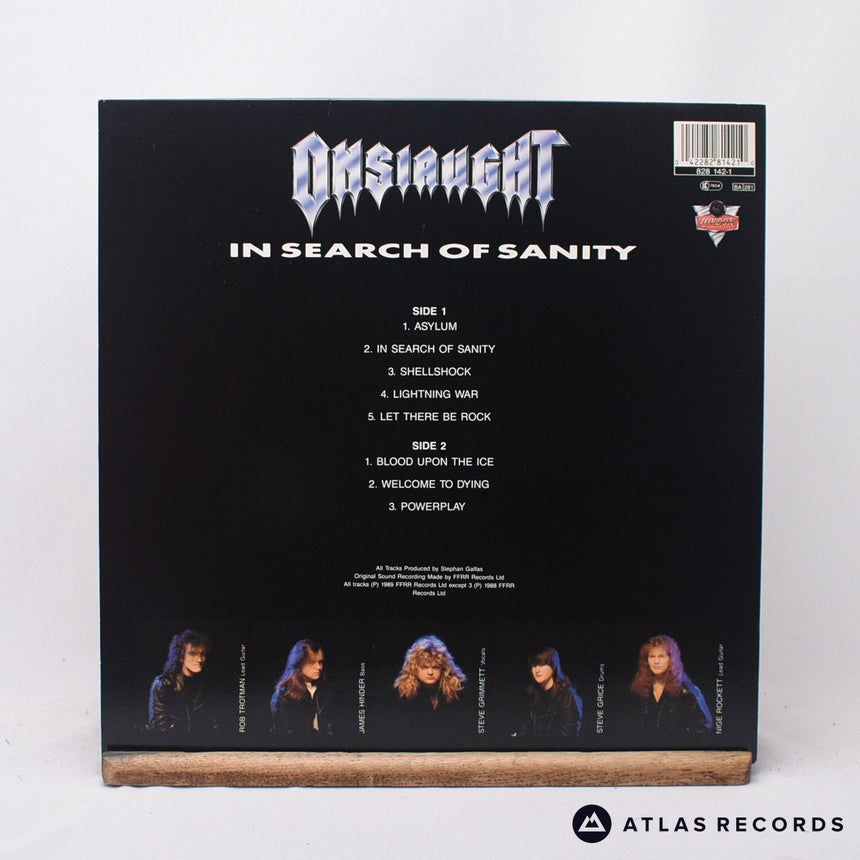 Onslaught - In Search Of Sanity - Townhouse A-2 B-2 LP Vinyl Record - EX/EX