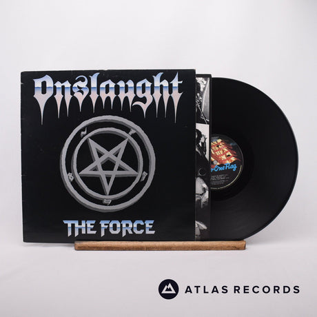 Onslaught The Force LP Vinyl Record - Front Cover & Record