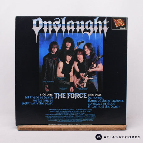 Onslaught - The Force - A1 B1 LP Vinyl Record - VG+/EX