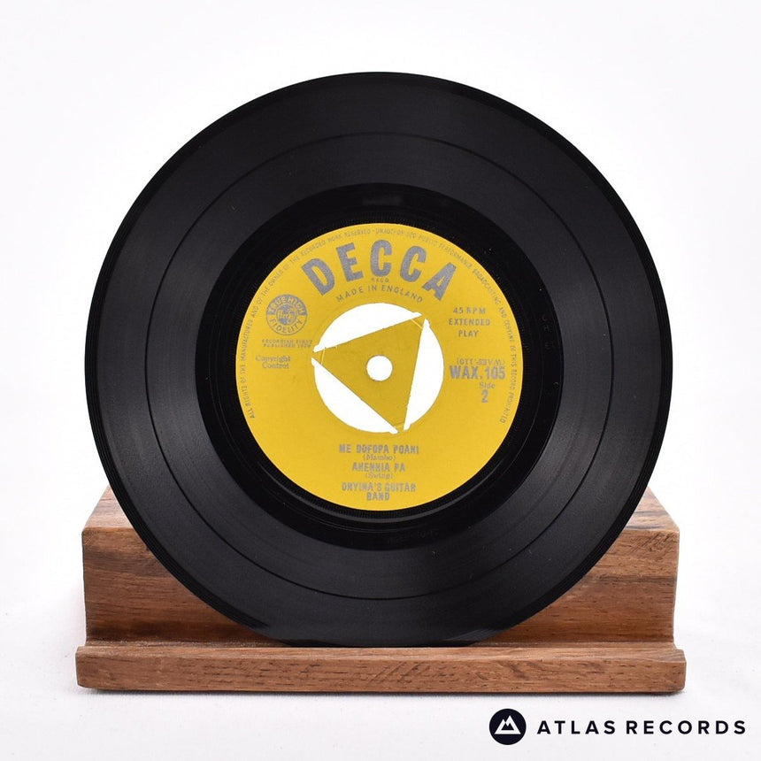 Onyina's Guitar Band - Ghana Guitar Rythms - 7" EP Vinyl Record - VG+/VG+