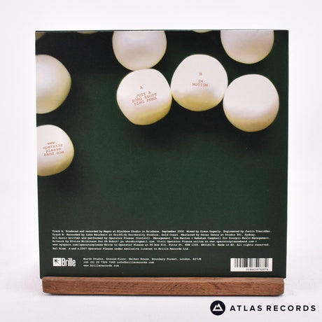 Operator Please - Just A Song About Ping Pong - 7" Vinyl Record - NM/NM