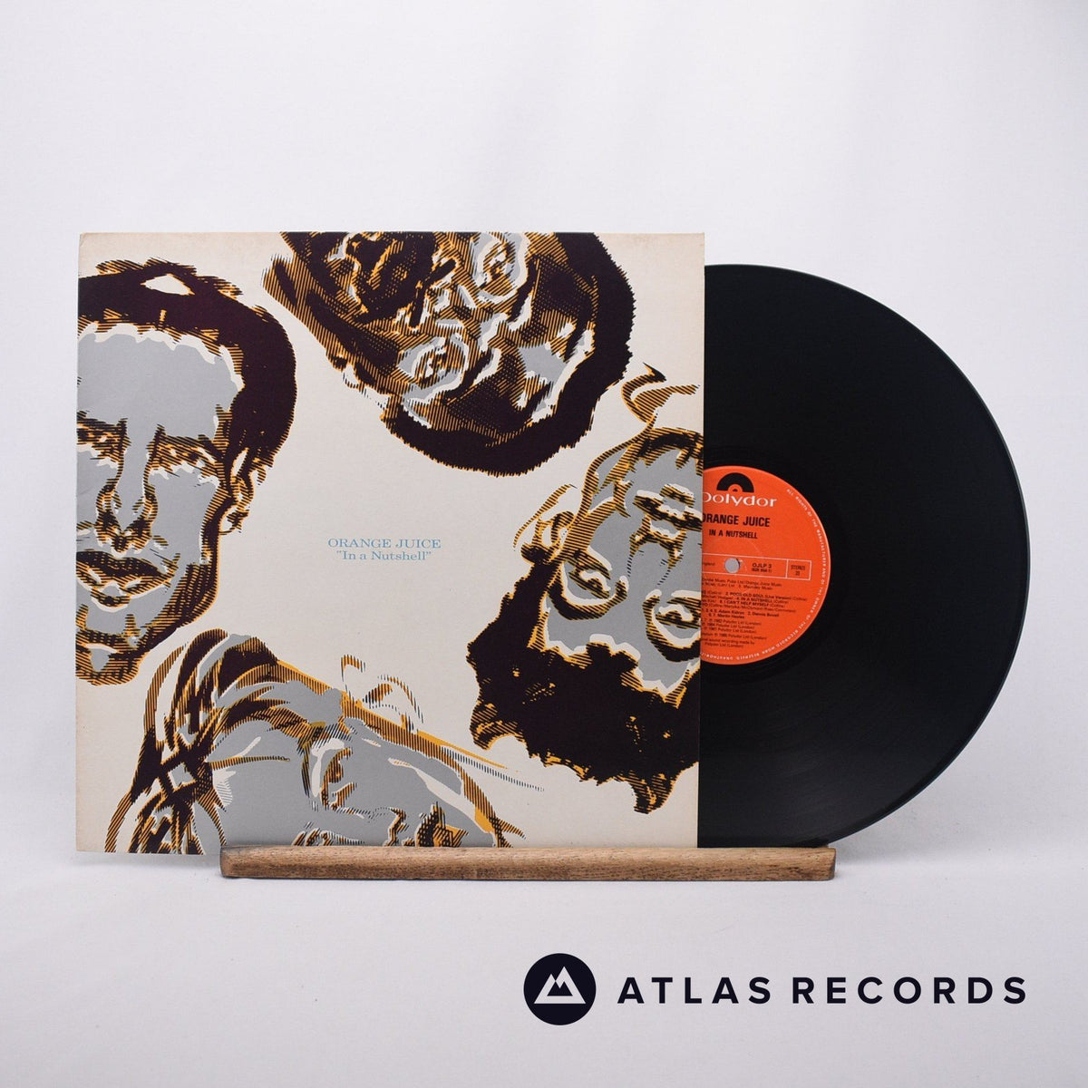 Orange Juice In A Nutshell LP Vinyl Record - Front Cover & Record