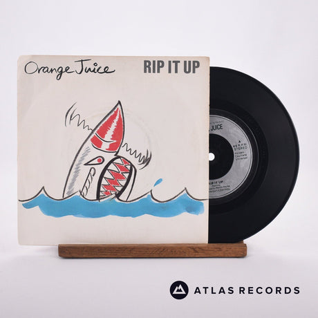 Orange Juice Rip It Up 7" Vinyl Record - Front Cover & Record