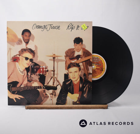 Orange Juice Rip It Up LP Vinyl Record - Front Cover & Record