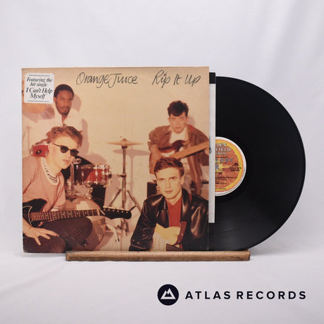 Orange Juice Rip It Up LP Vinyl Record - Front Cover & Record