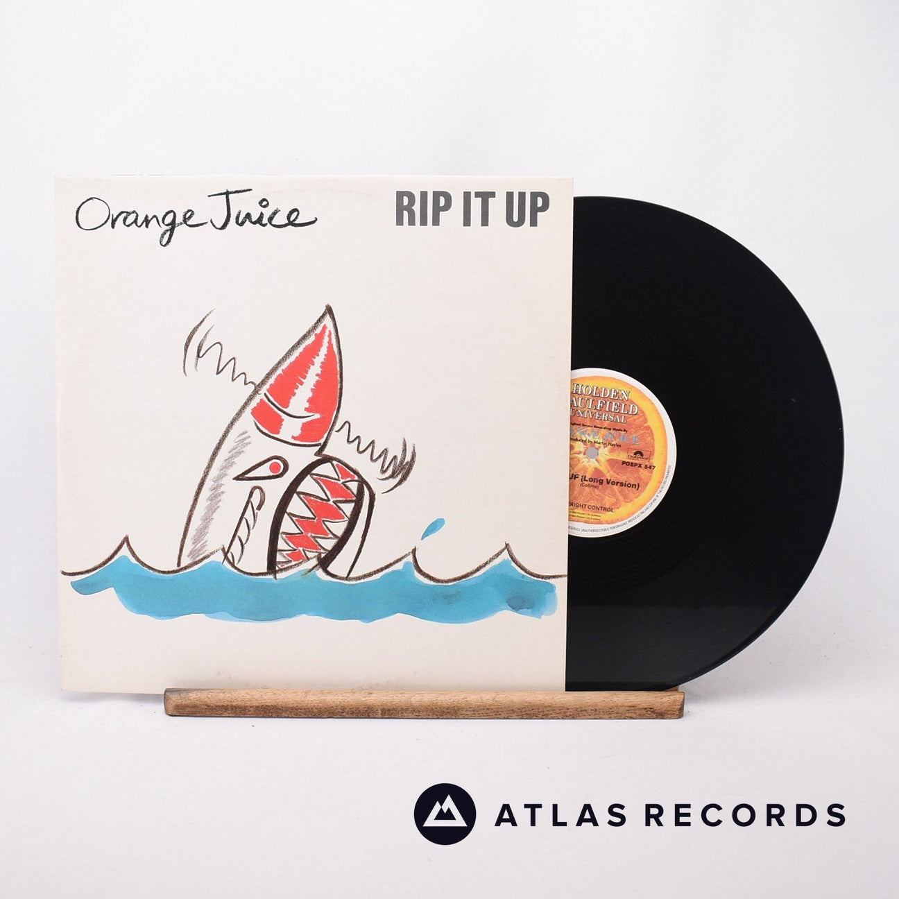 Orange Juice Rip It Up 12" Vinyl Record - Front Cover & Record
