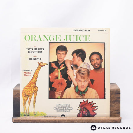 Orange Juice - Two Hearts Together / Hokoyo - Ep 10" Vinyl Record - EX/VG+