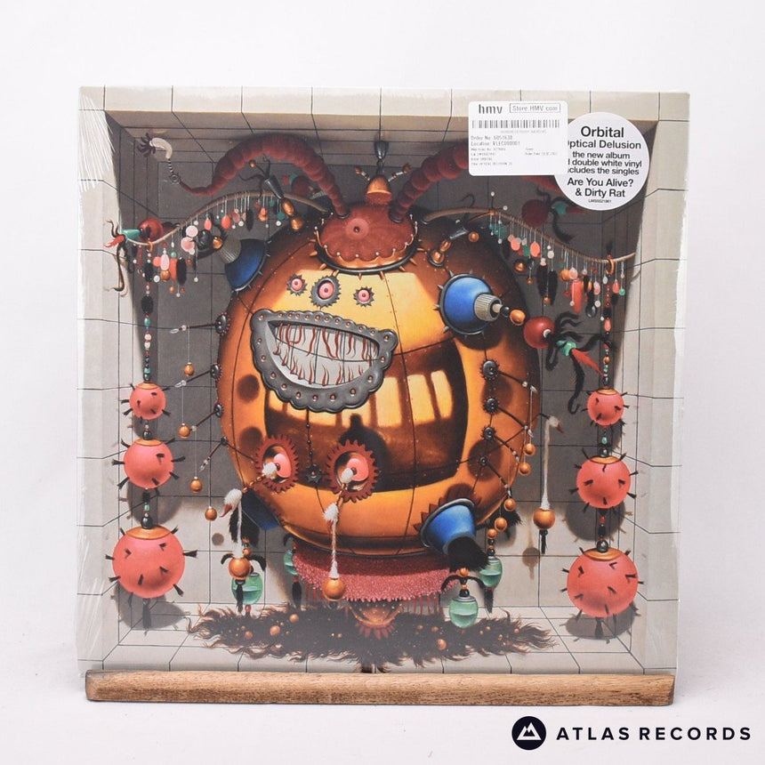 Orbital Optical Delusion 2 x LP Vinyl Record - Front Cover & Record