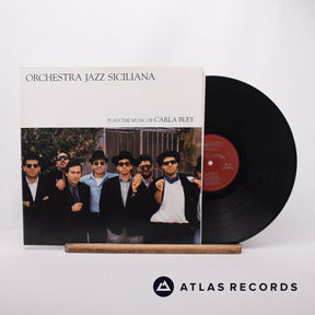 Orchestra Jazz Siciliana Plays The Music Of Carla Bley LP Vinyl Record - Front Cover & Record