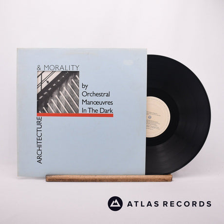 Orchestral Manoeuvres In The Dark Architecture & Morality LP Vinyl Record - Front Cover & Record