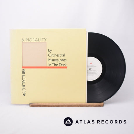 Orchestral Manoeuvres In The Dark Architecture & Morality LP Vinyl Record - Front Cover & Record