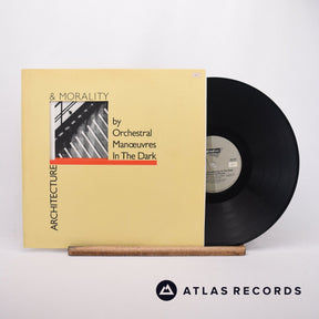 Orchestral Manoeuvres In The Dark Architecture & Morality LP Vinyl Record - Front Cover & Record