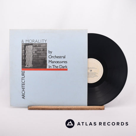 Orchestral Manoeuvres In The Dark Architecture & Morality LP Vinyl Record - Front Cover & Record