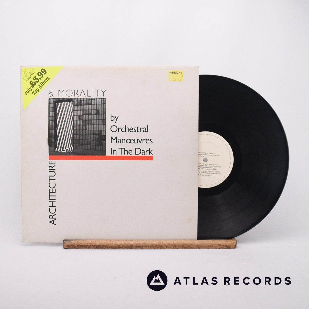 Orchestral Manoeuvres In The Dark Architecture & Morality LP Vinyl Record - Front Cover & Record