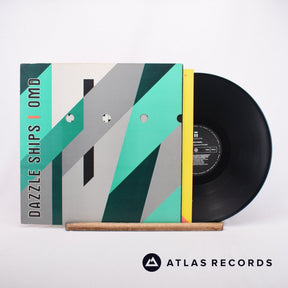 Orchestral Manoeuvres In The Dark Dazzle Ships LP Vinyl Record - Front Cover & Record